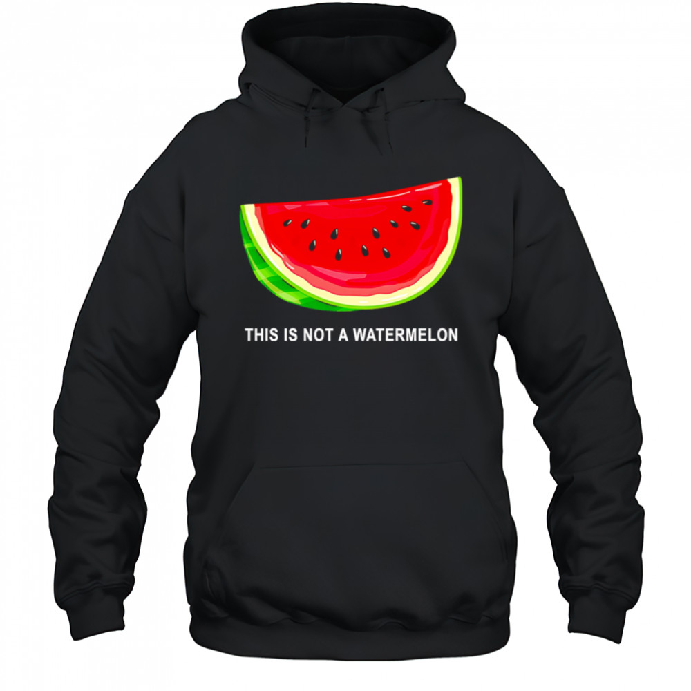 This Is Not A Watermelon Funny shirt Hoodie