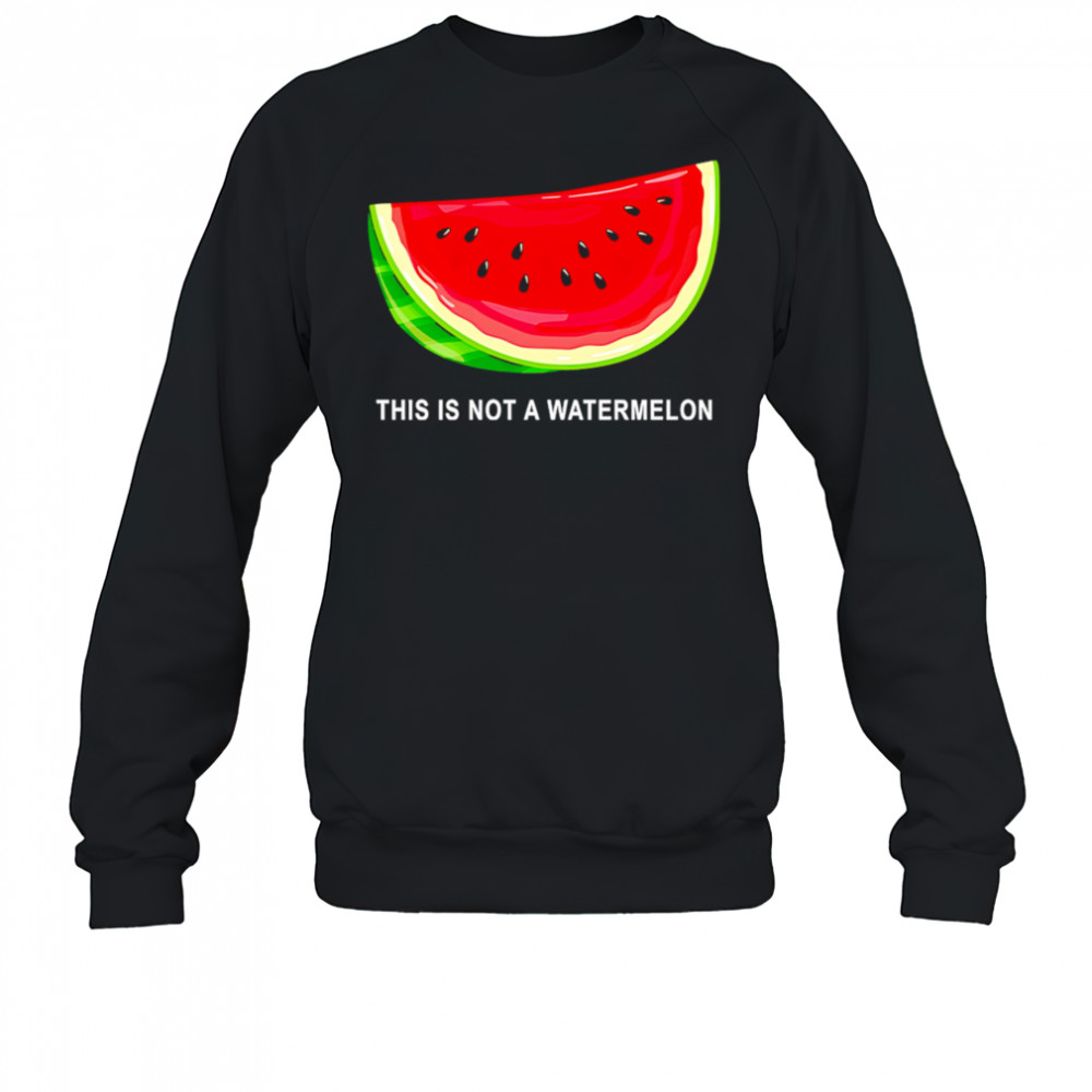 This Is Not A Watermelon Funny shirt Sweatshirt
