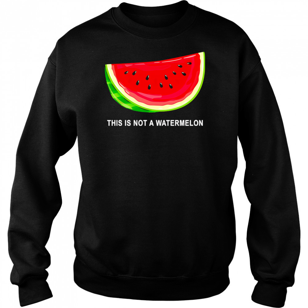 This Is Not A Watermelon Funny shirt Hoodie