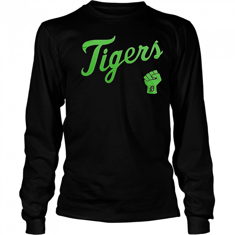 Tigers Mental Health Awareness Month 2025 T-Shirt Long Sleeved