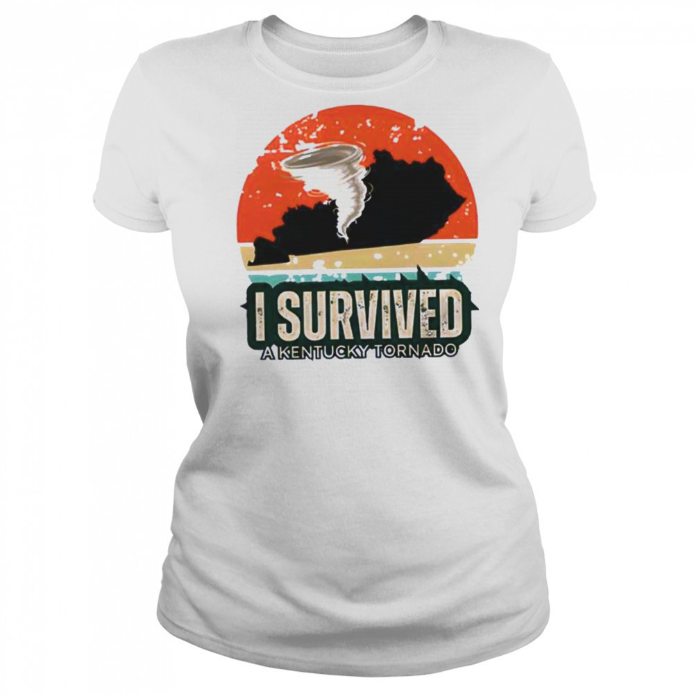 Tornado Survivor I Survived A Kentucky Tornado shirt Women's T-shirt