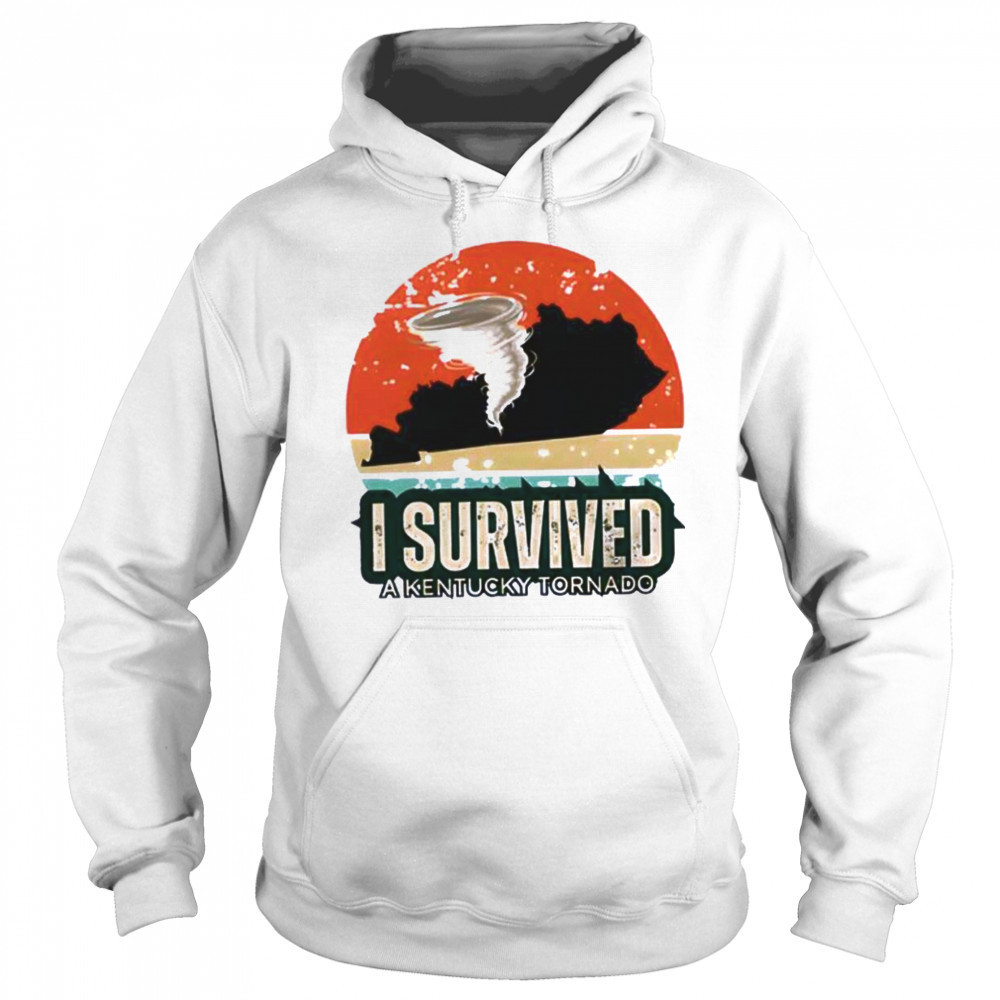 Tornado Survivor I Survived A Kentucky Tornado shirt Sweatshirt