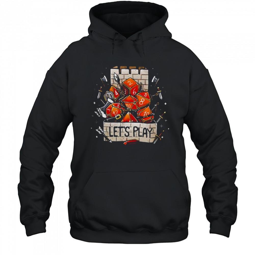 Tower dice let’s play shirt Hoodie