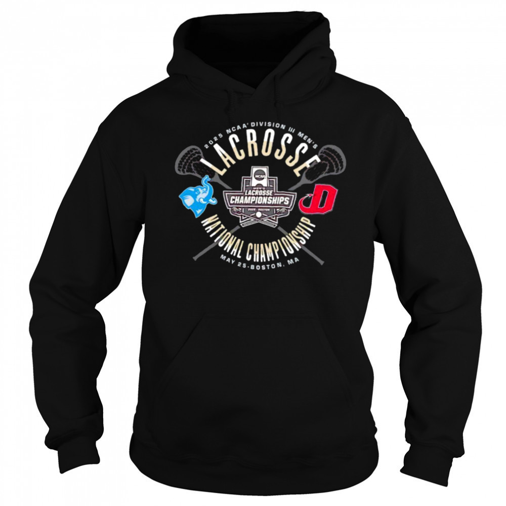 Tufts Jumbos Dickinson Red Devils NCAA Division III Men’s Lacrosse National Championship 2025 shirt Sweatshirt