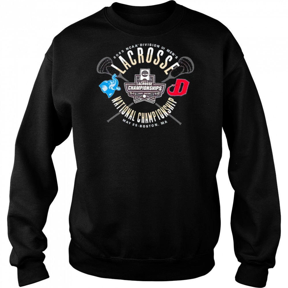 Tufts Jumbos Dickinson Red Devils NCAA Division III Men’s Lacrosse National Championship 2025 shirt Hoodie