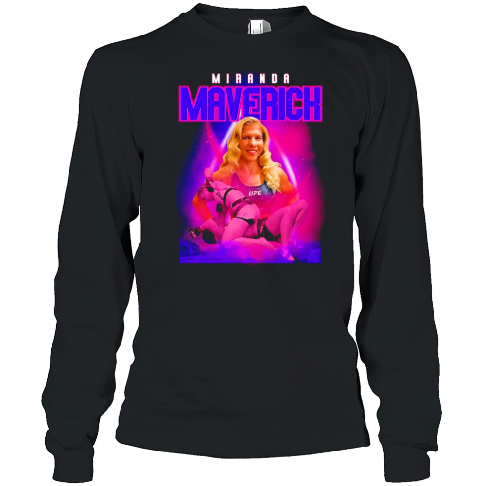UFC Atlanta Miranda Maverick graphic shirt Long Sleeved