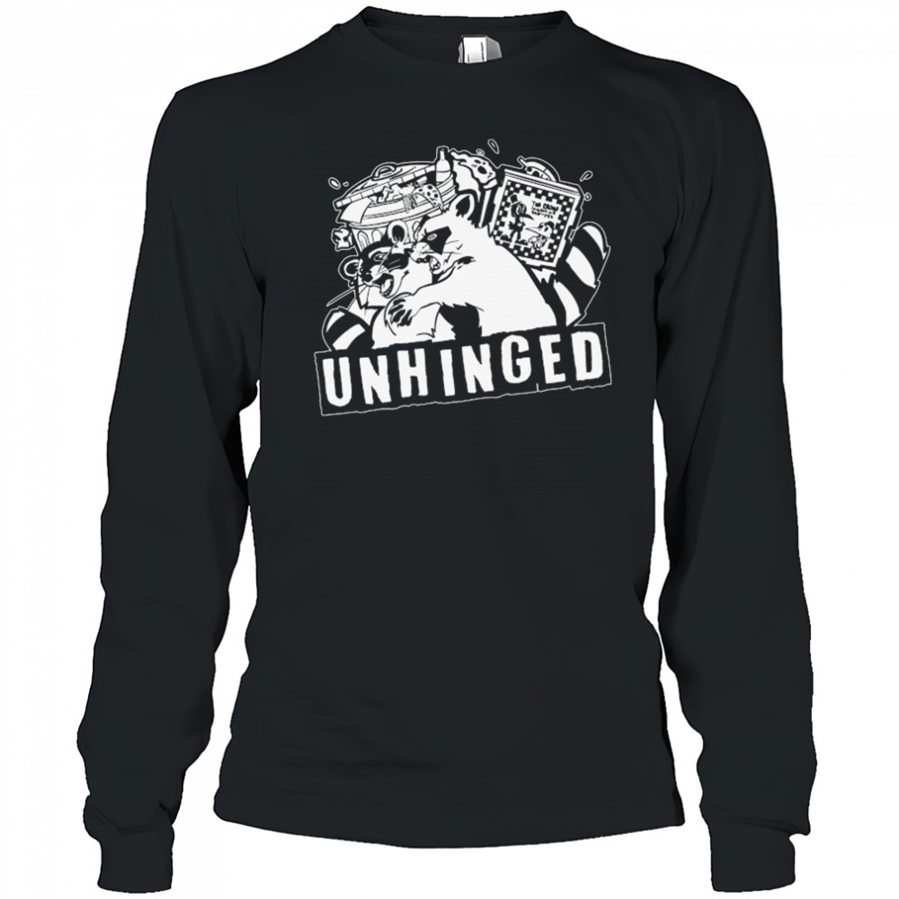 Unhinged Raccoons T-shirt Long Sleeved