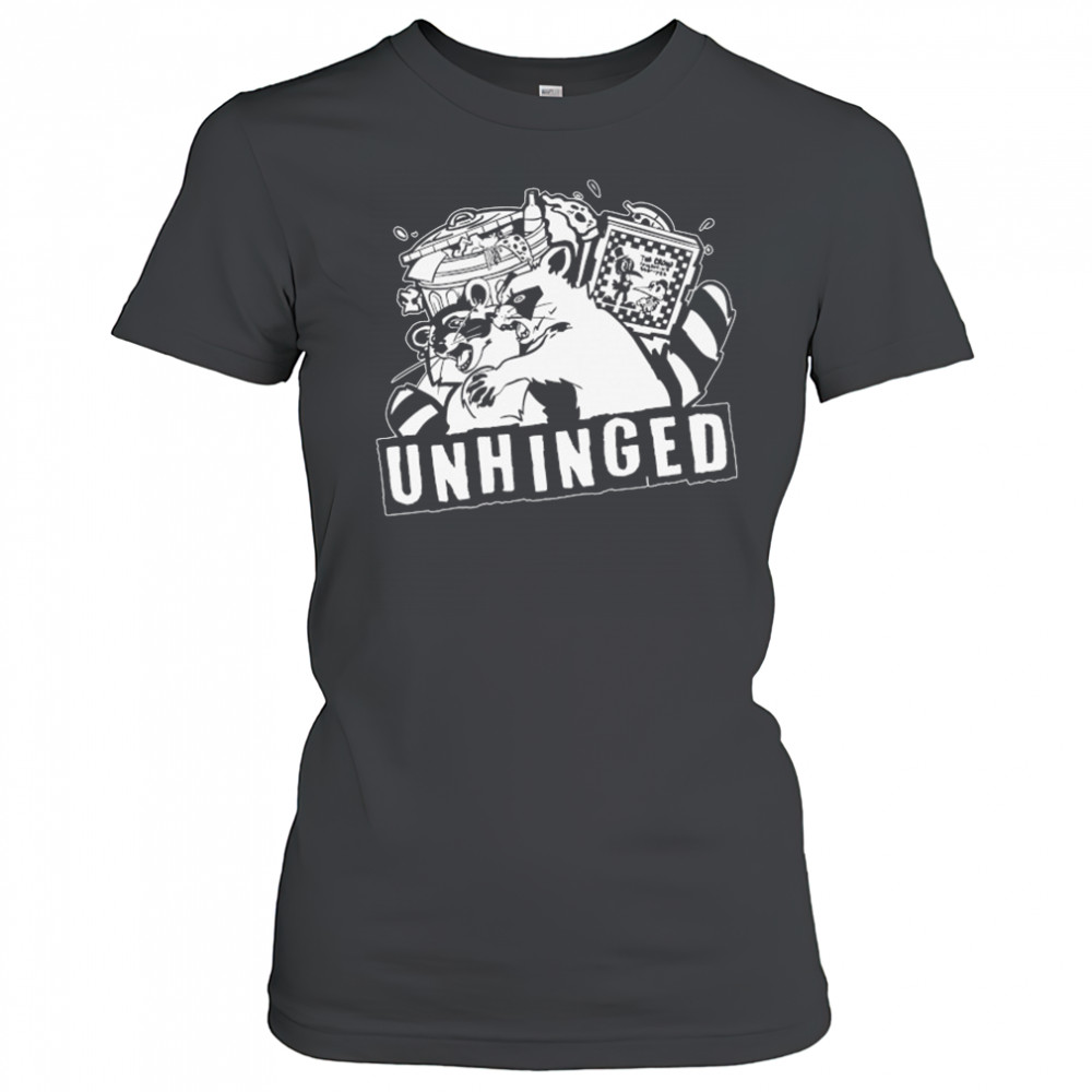 Unhinged Raccoons T-shirt Women's T-shirt