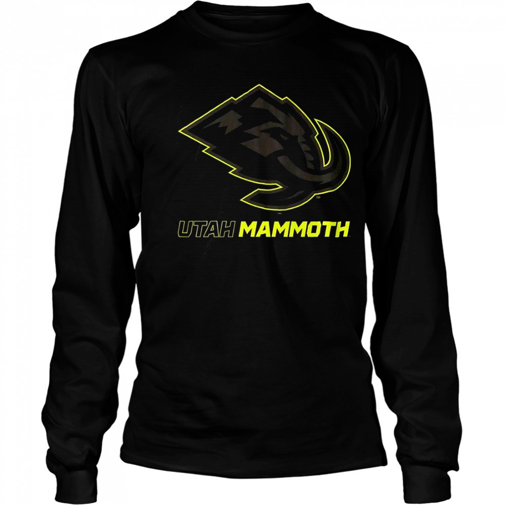 Utah Mammoth Highlight Reel T-Shirt Long Sleeved