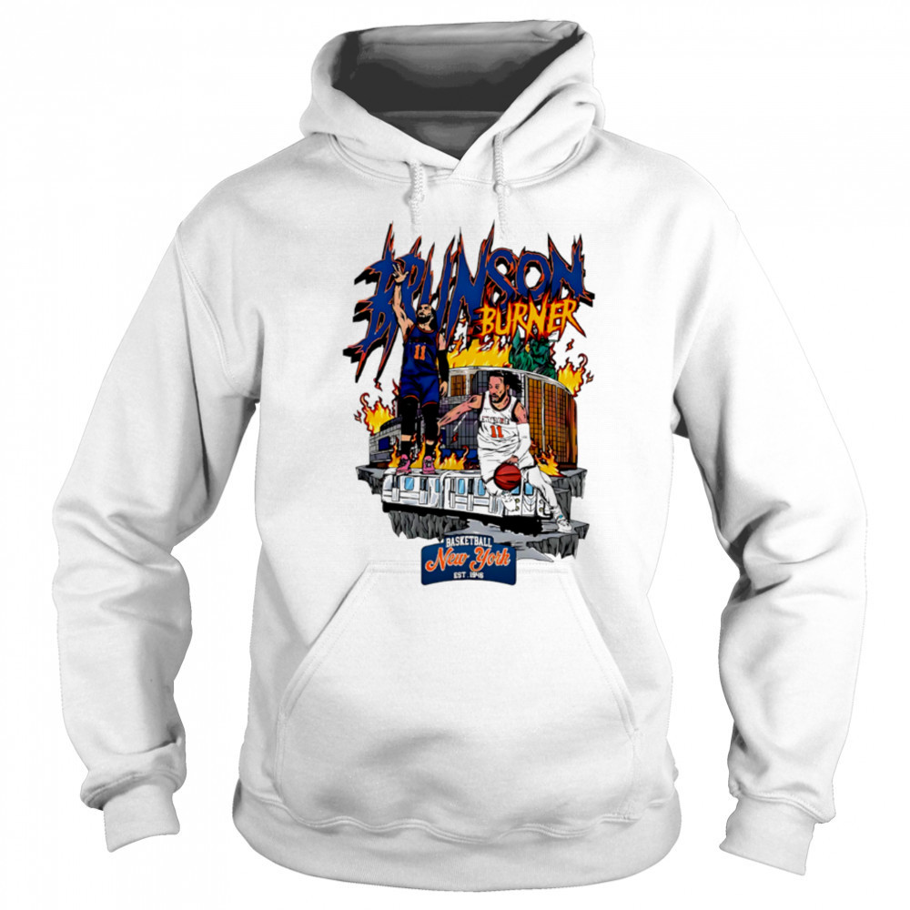 Vintage 90s Jalen Brunson New York Basketball shirt Sweatshirt