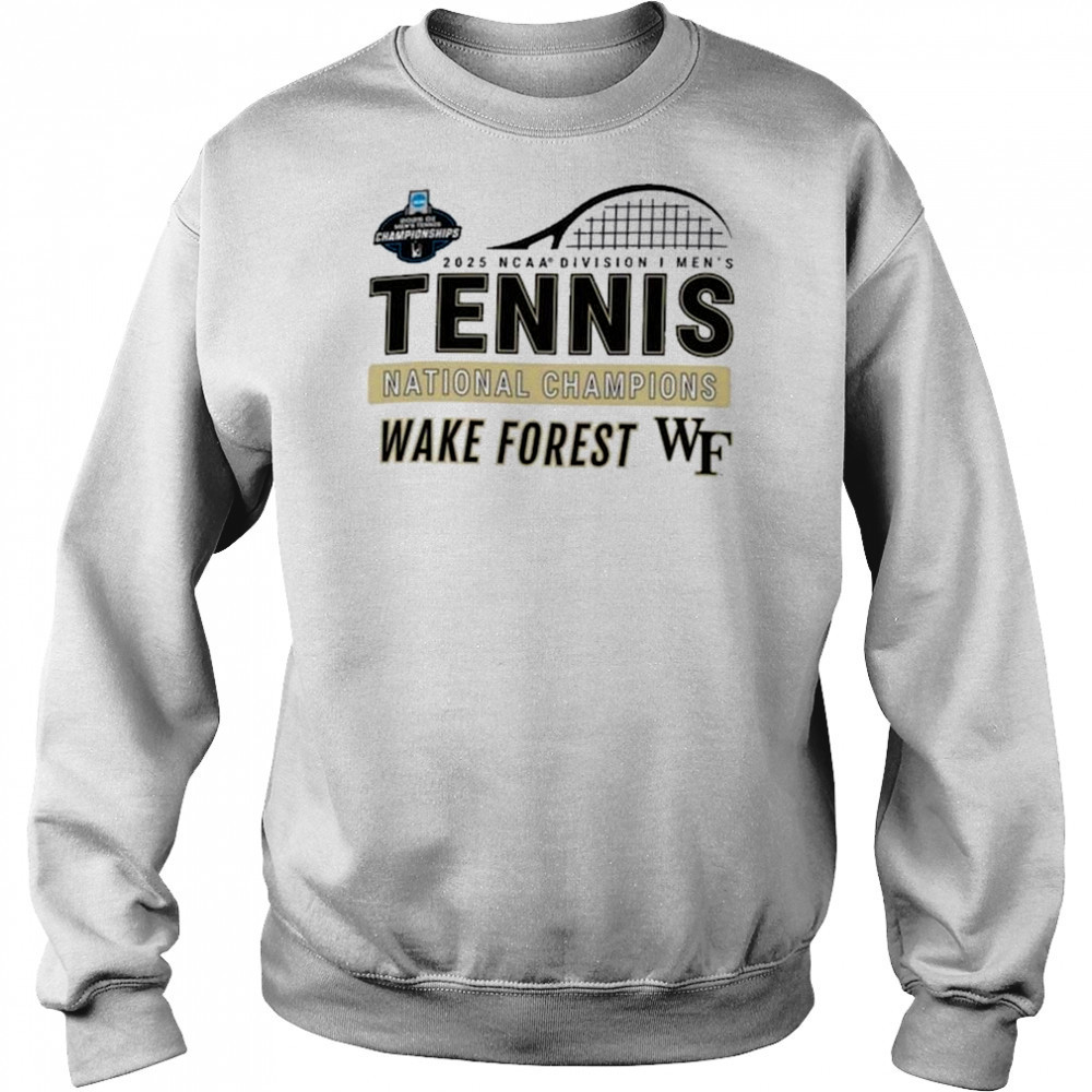 Wake Forest Demon Deacons 2025 NCAA DI Men’s Tennis National Champions Shirt Hoodie