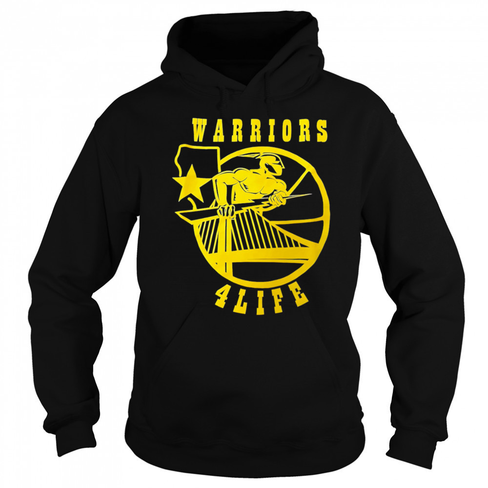 Warriors 4 Life logo shirt Sweatshirt