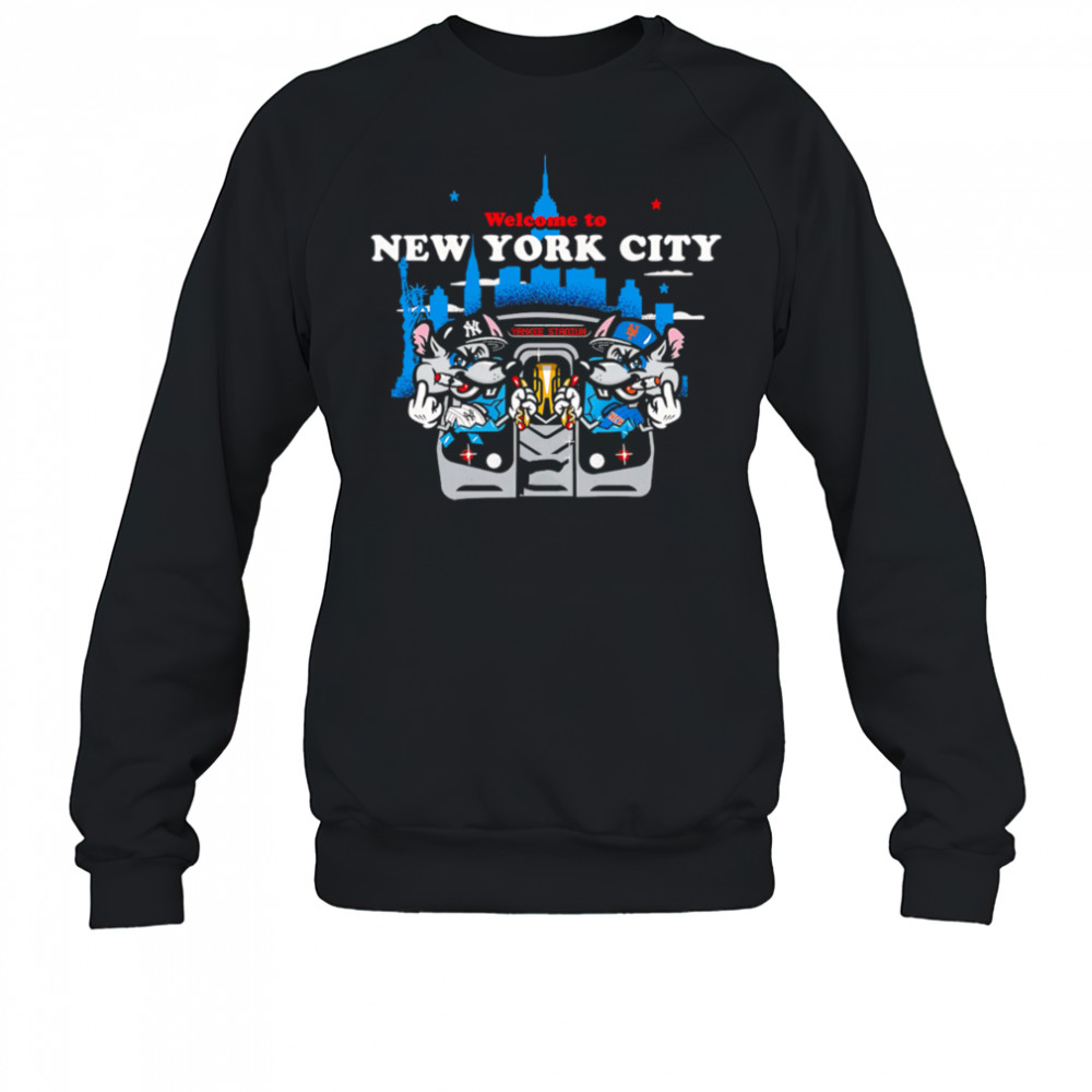 Welcome To New York City Yankee Stadium shirt Sweatshirt