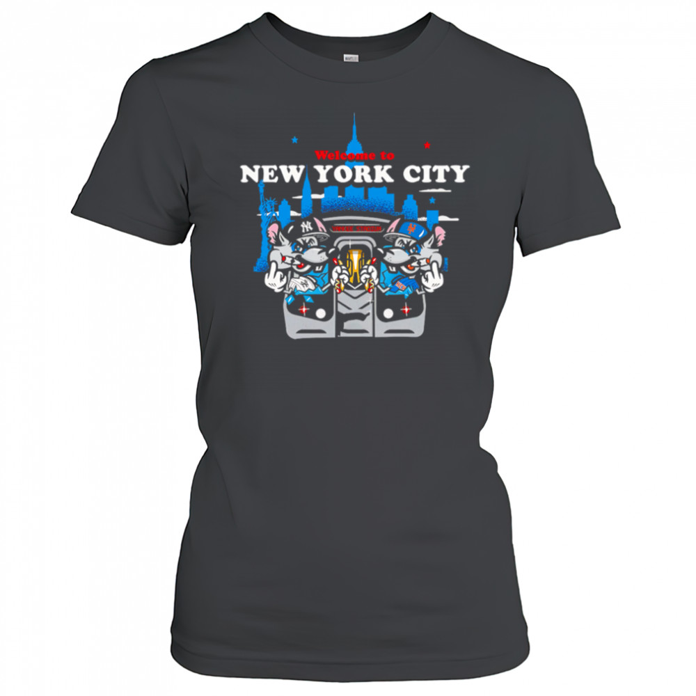 Welcome To New York City Yankee Stadium shirt Women's T-shirt