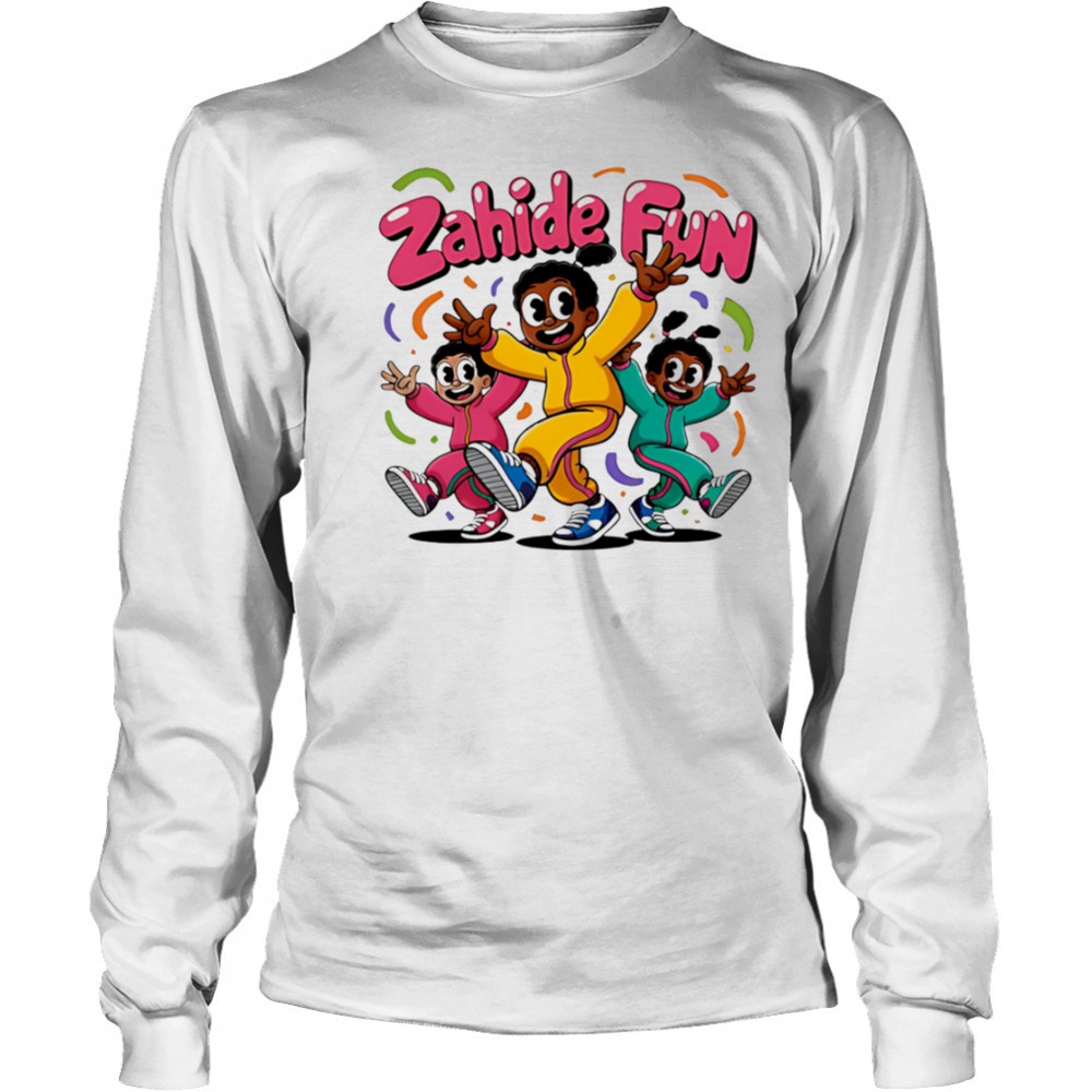 Zahide Fun funny cartoon shirt Long Sleeved