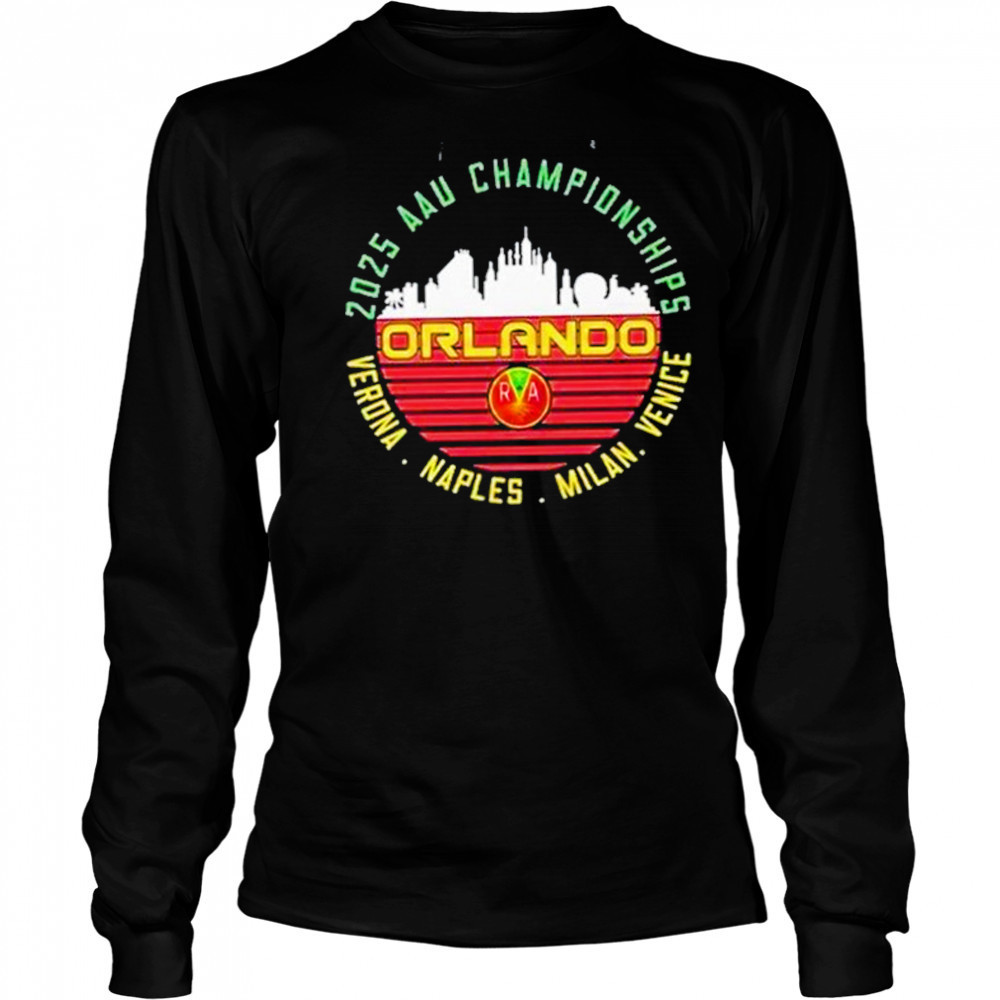 2025 Aau Championships Orlando Shirt Long Sleeved