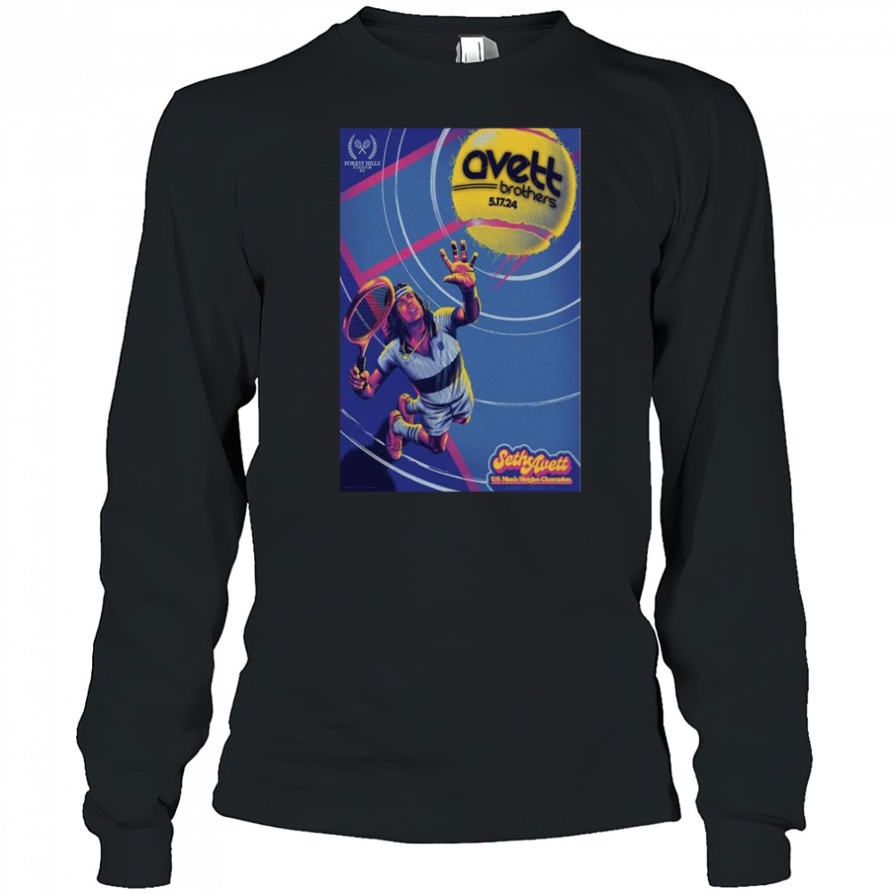 2025 Forest Hills, Queens, NY Poster The Avett Brothers Shirt Long Sleeved