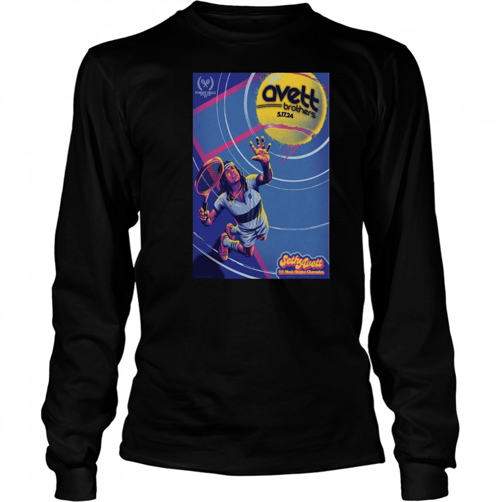 2025 Forest Hills, Queens, NY Poster The Avett Brothers Shirt Long Sleeved