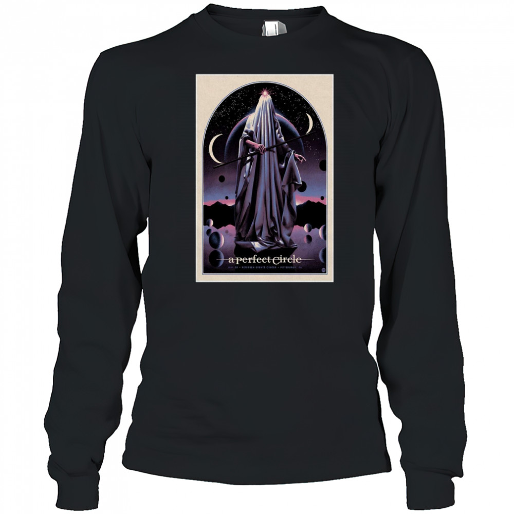 A Perfect Circle Petersen Events Center Pittsburgh PA May 20 2025 Show t-shirt Long Sleeved
