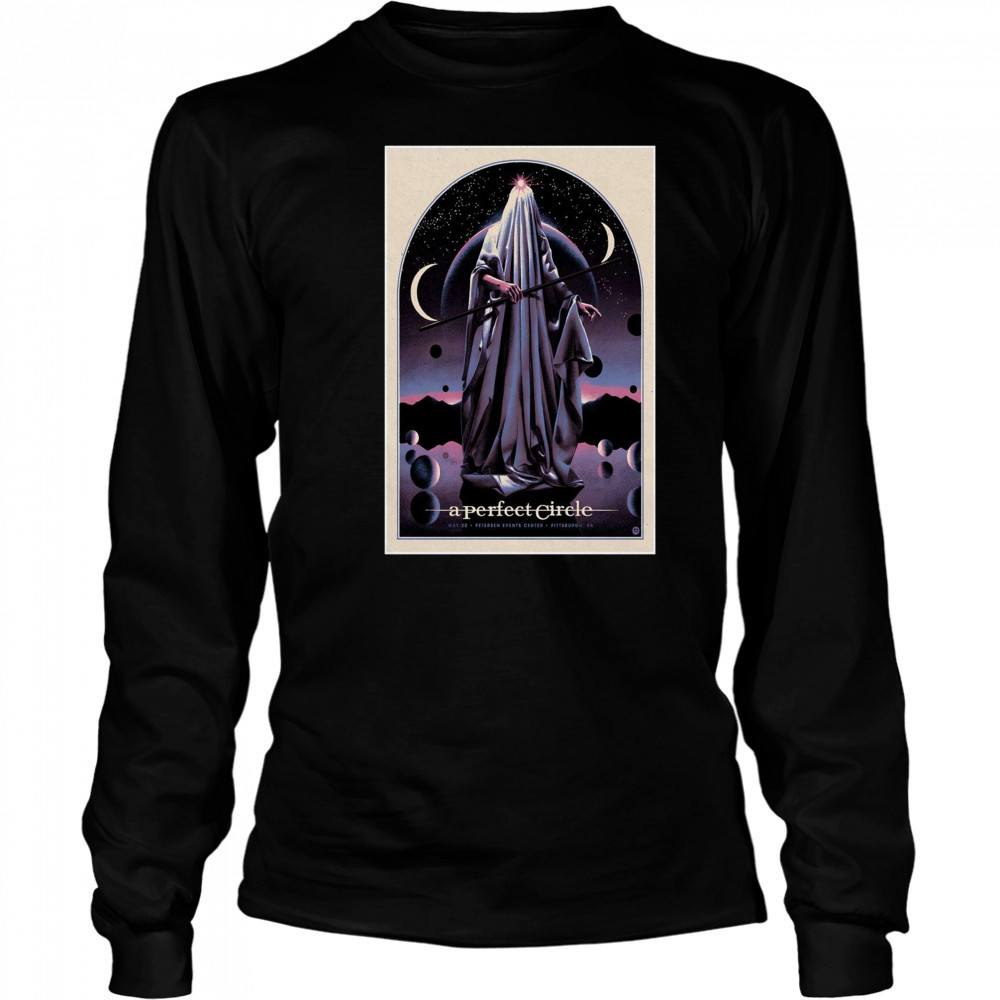 A Perfect Circle Petersen Events Center Pittsburgh PA May 20 2025 Show t-shirt Long Sleeved