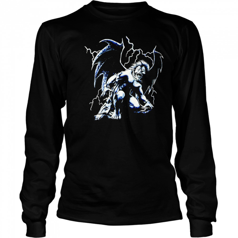 American Thunder Gargoyle classic retro shirt Long Sleeved