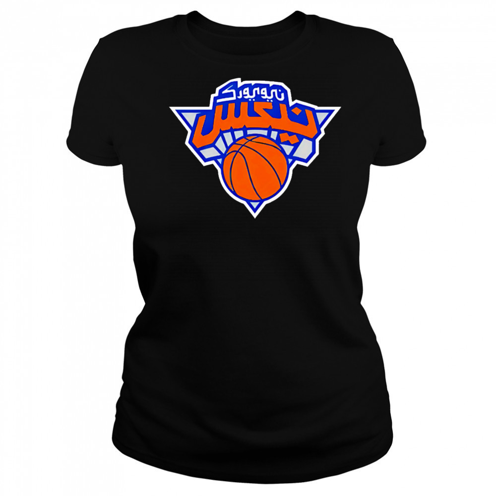Arabic New York Knicks Logo shirt Women's T-shirt