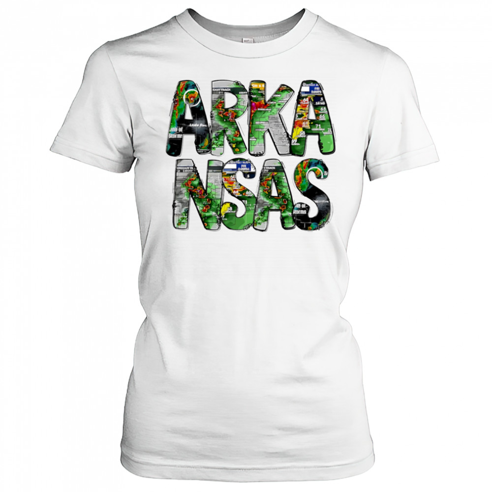 Arkansas Big letter shirt Women's T-shirt