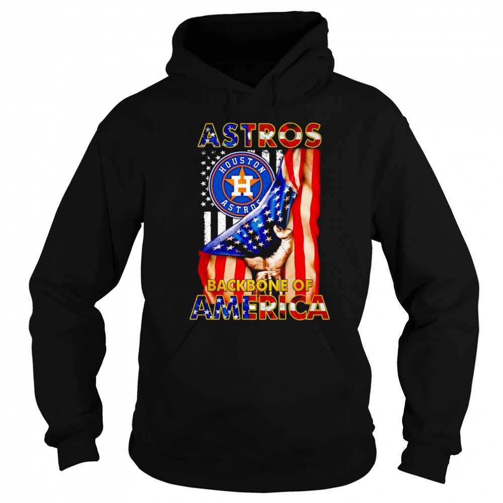 Astros backbone of America flag shirt Sweatshirt