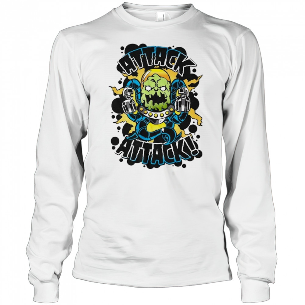 Attack Attack Invader T-shirt Long Sleeved