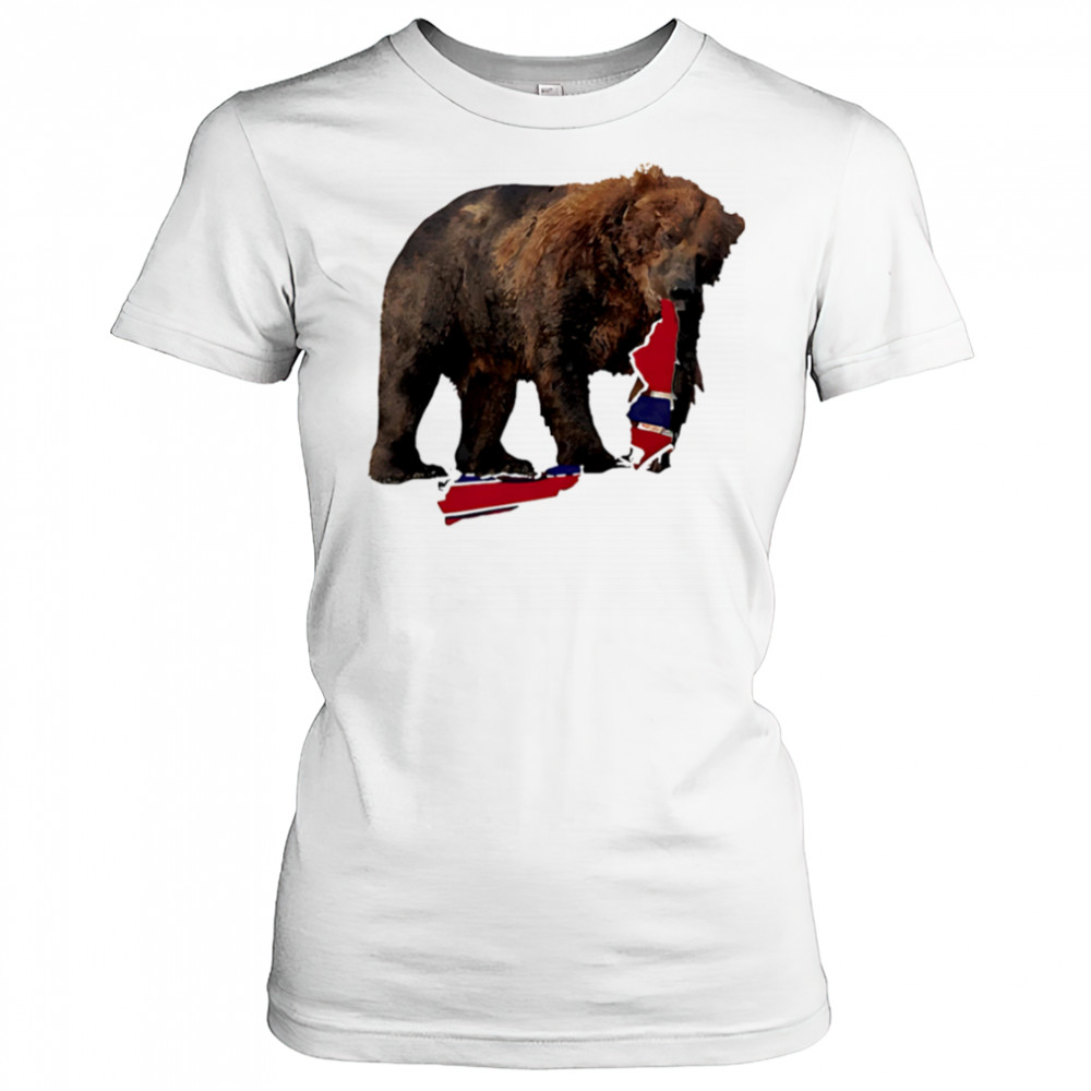 Awesome Bear Bruin Hockey Boston shirt Women's T-shirt