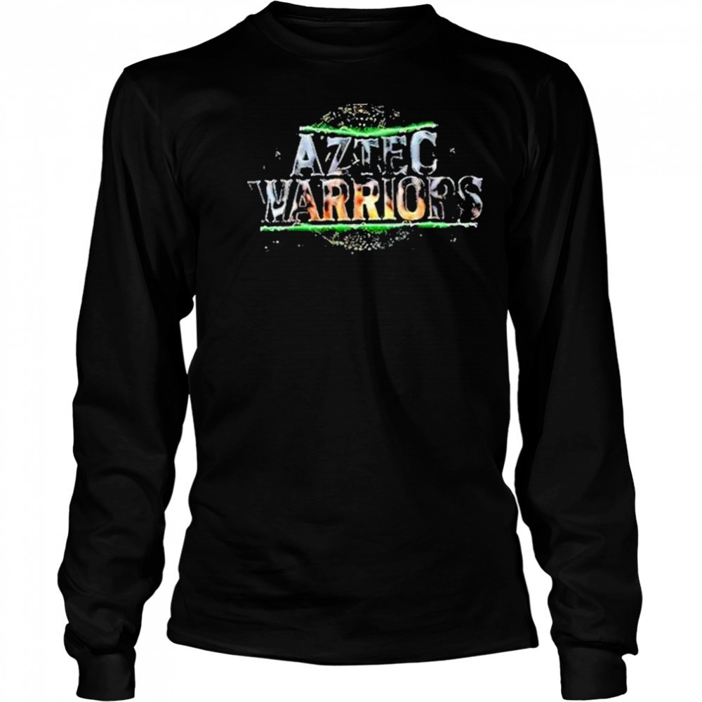 Aztec Warriors Logo Shirt Long Sleeved