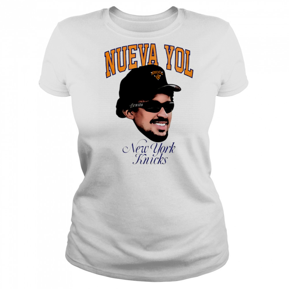 Bad Bunny Nuevayol Knicks Benito Fan New York Knicks Basketball shirt Women's T-shirt