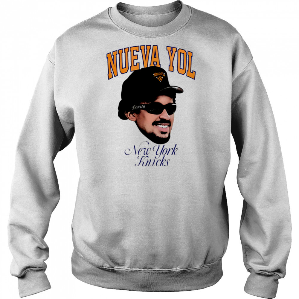 Bad Bunny Nuevayol Knicks Benito Fan New York Knicks Basketball shirt Hoodie