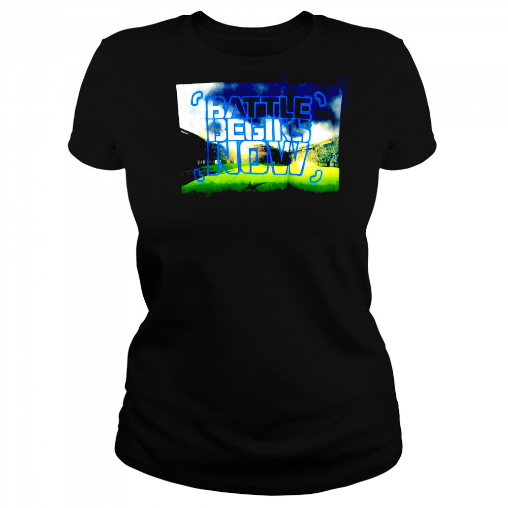 Battle Begins Now poster shirt Women's T-shirt