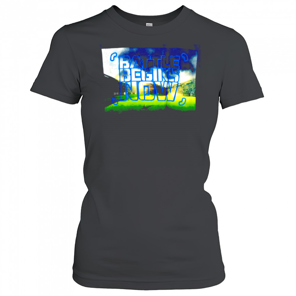 Battle Begins Now poster shirt Women's T-shirt