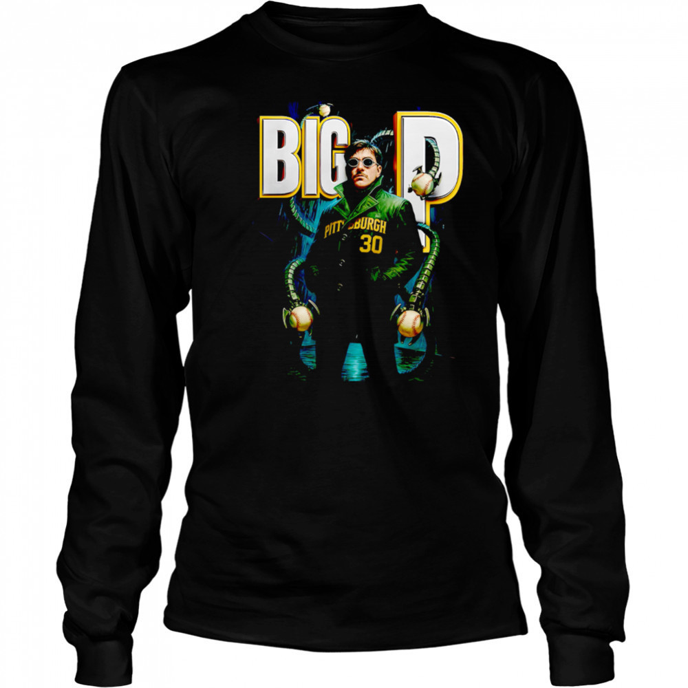Big P Paul Skenes 30 Pittsburgh Pirates shirt Long Sleeved