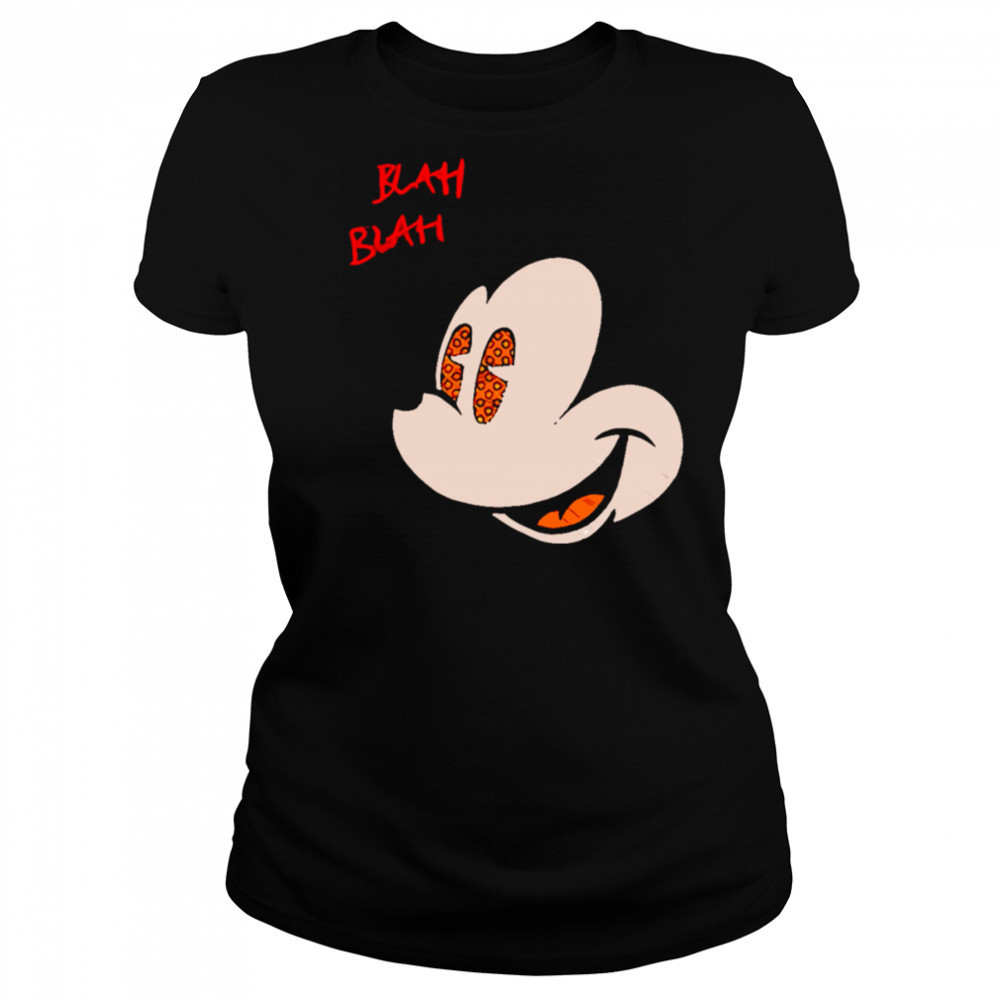 Blah Blah Big Face Mickey shirt Women's T-shirt
