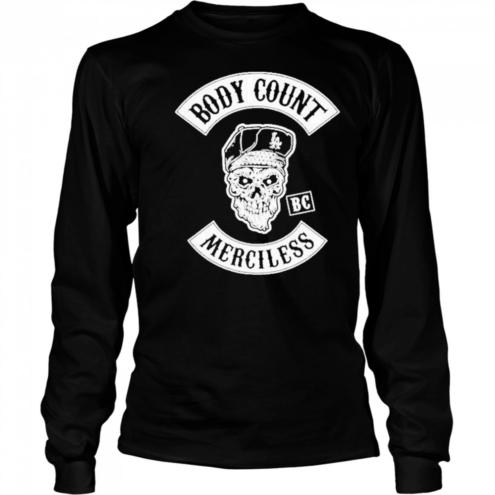 Body Count Merciless Biker Two shirt Long Sleeved