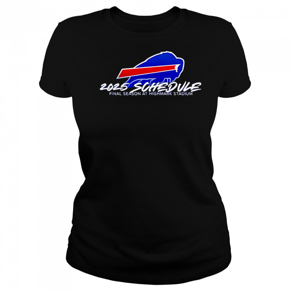 Buffalo Bills Highmark Stadium Farewell Season 2025 logo shirt Women's T-shirt
