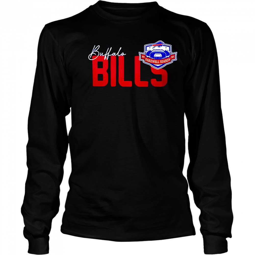 Buffalo Bills Highmark Stadium Farewell Season shirt Long Sleeved