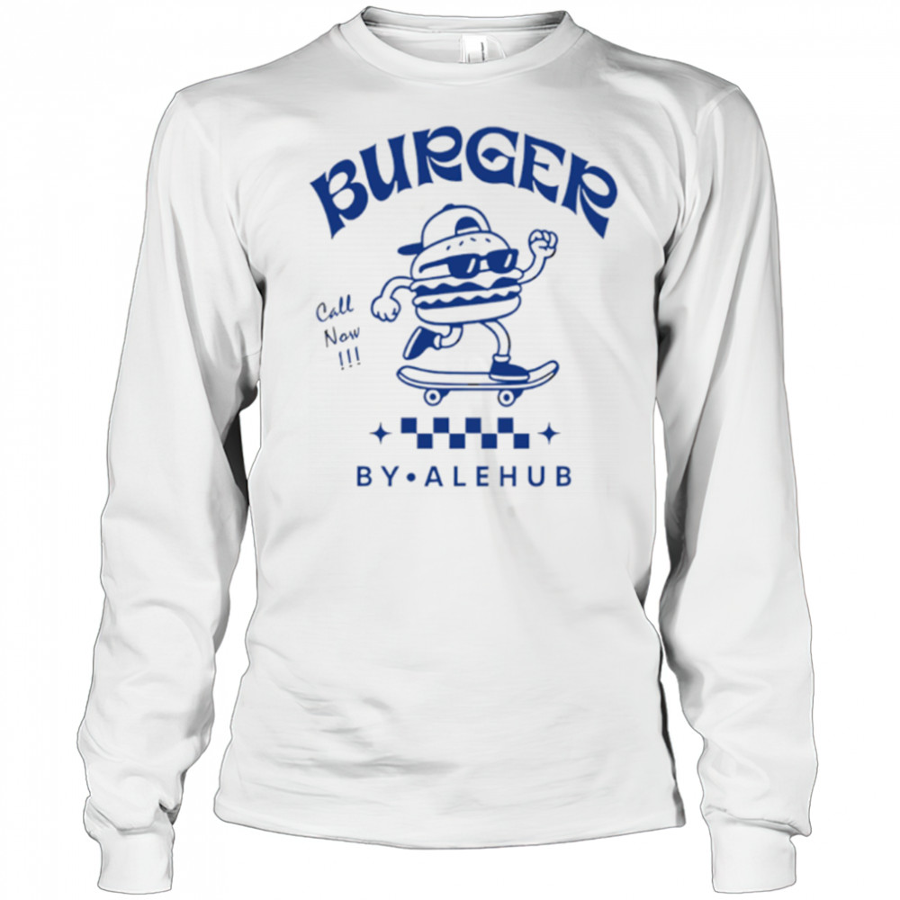 Burgers Call New By Alehub Sandwiches roller skating shirt Long Sleeved