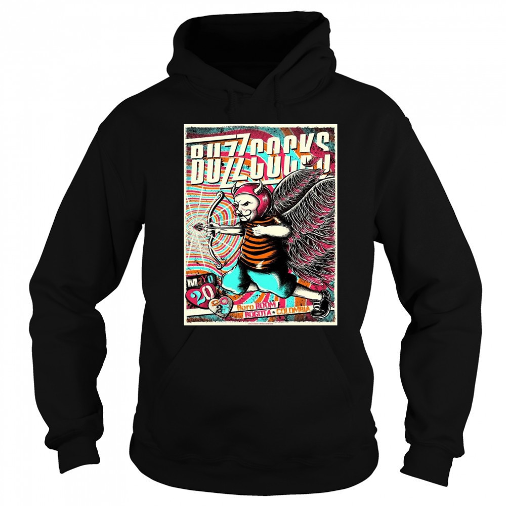 Buzzcocks Gig Poster For Bogota Colombia At Boro Room On May 20 2025 Shirt Sweatshirt