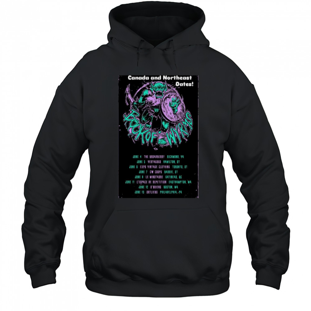 Canada And Northeast Dates 2025 June Shirt Hoodie