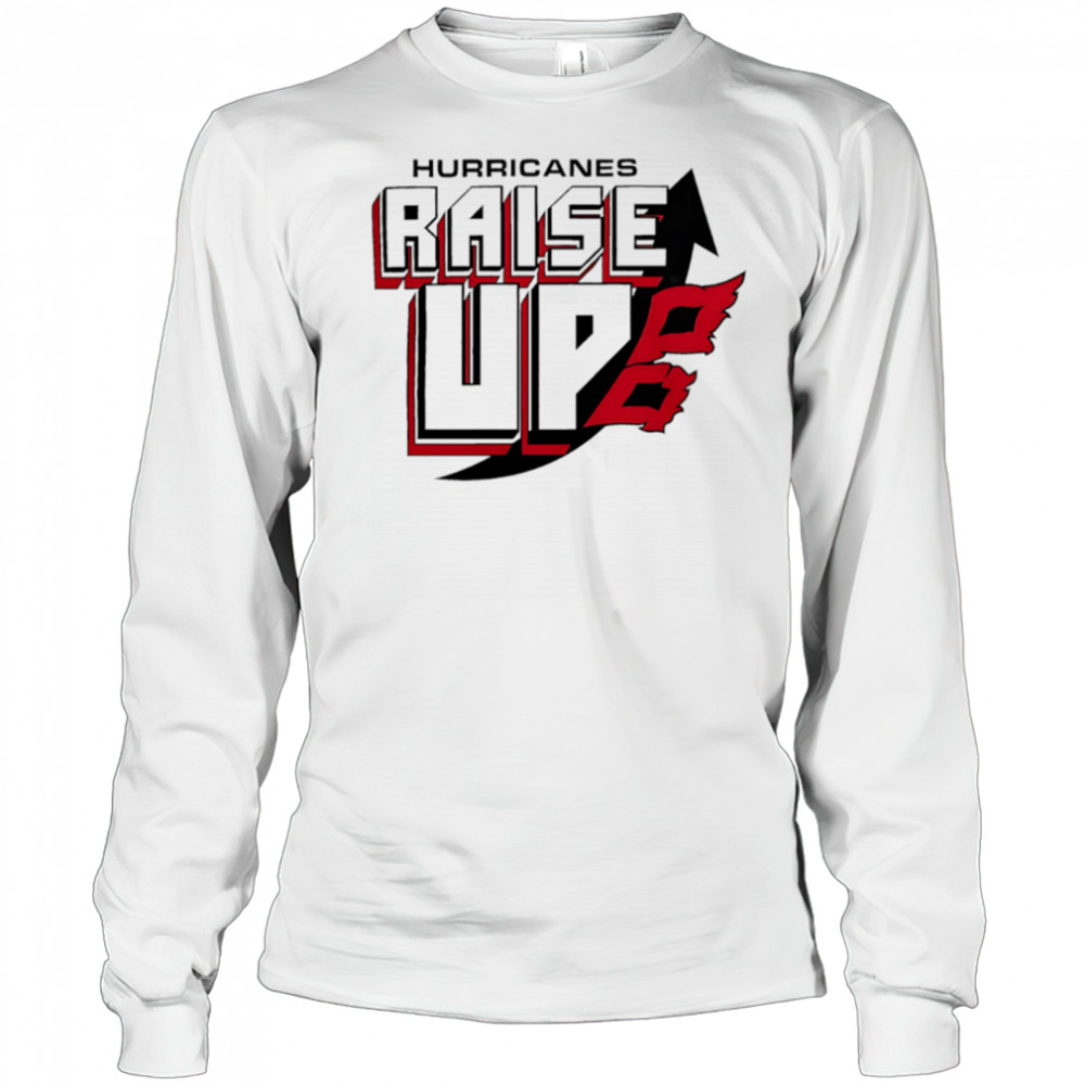 Carolina Pro Shop Carolina Hurricanes Raise Up shirt Long Sleeved