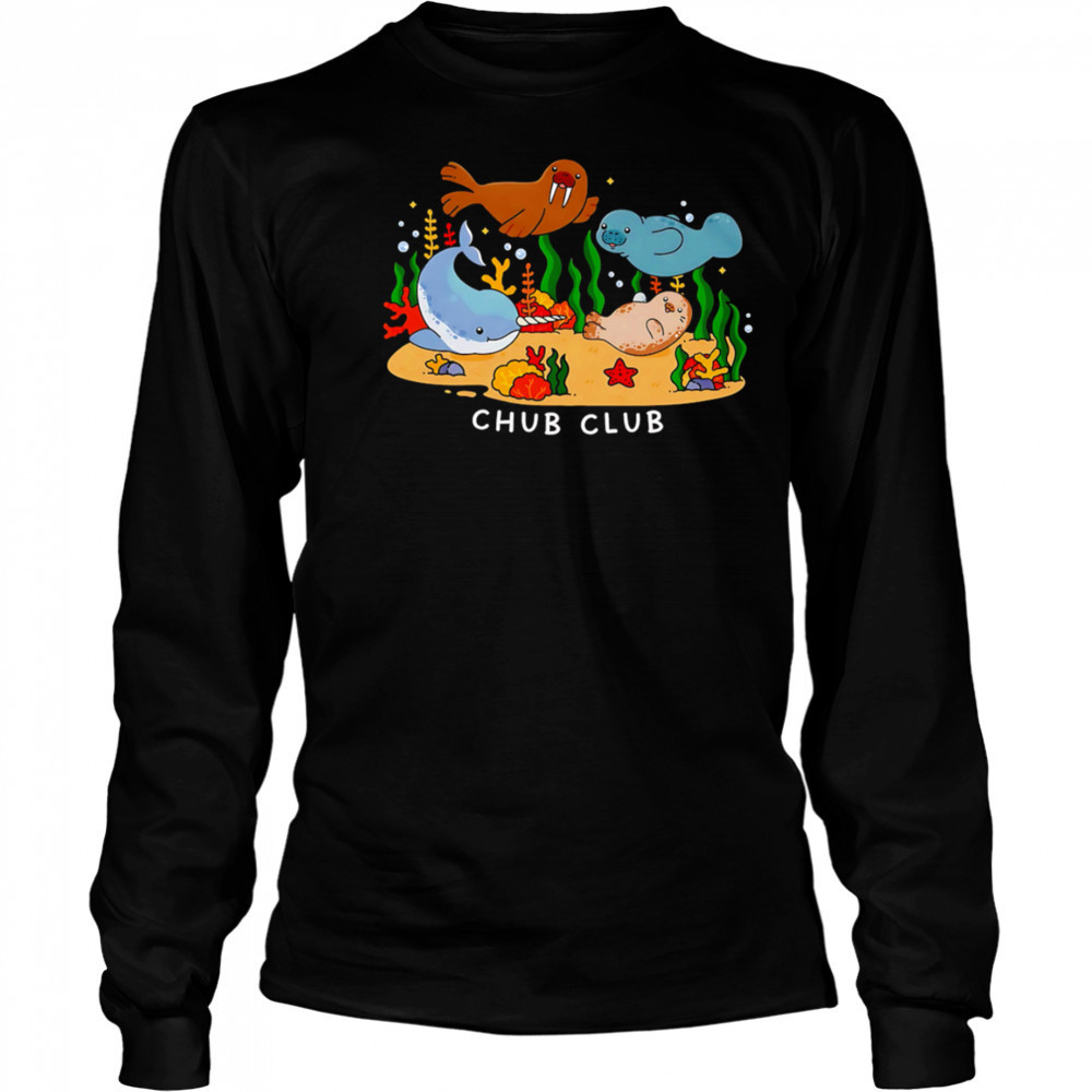 Chub Club marine environment shirt Long Sleeved