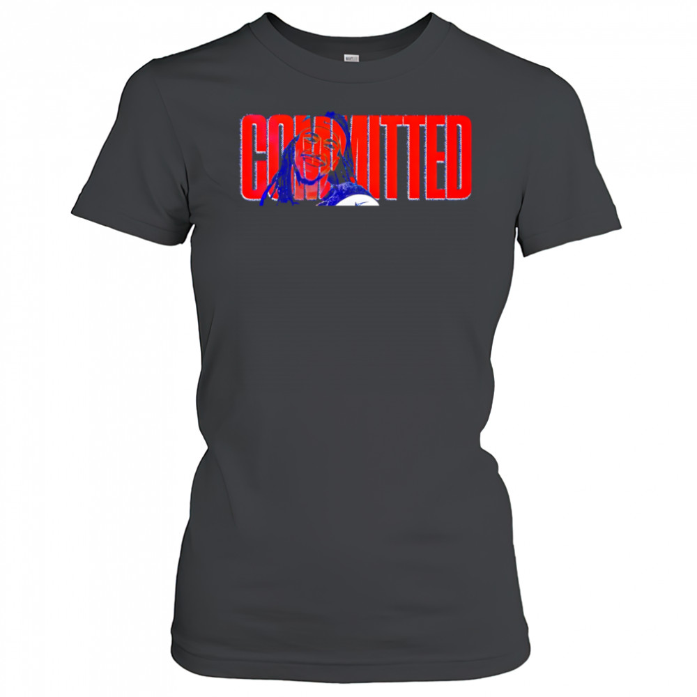 Committed Mike Miller 2 Florida Gators shirt Women's T-shirt