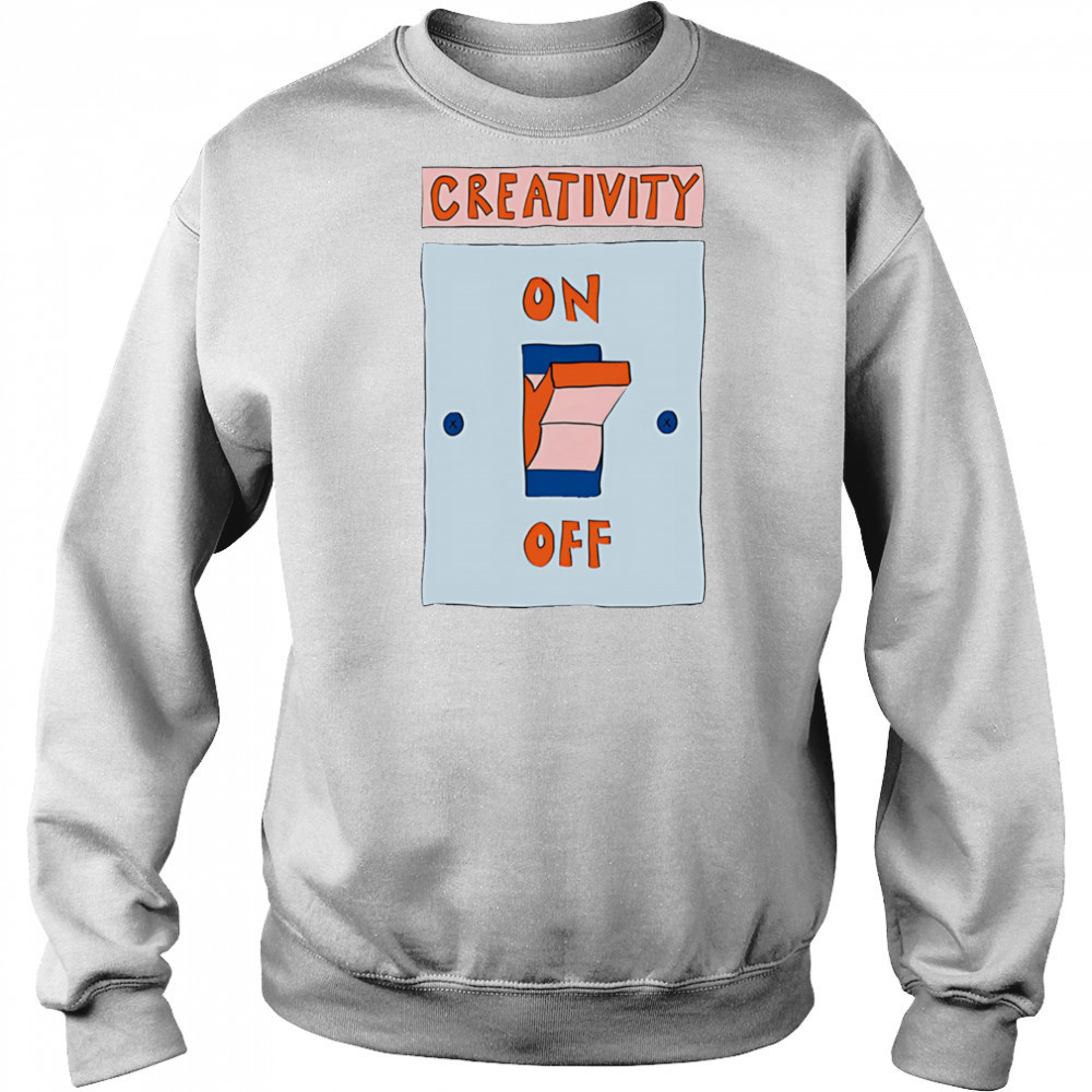 Creativity on off shirt Hoodie