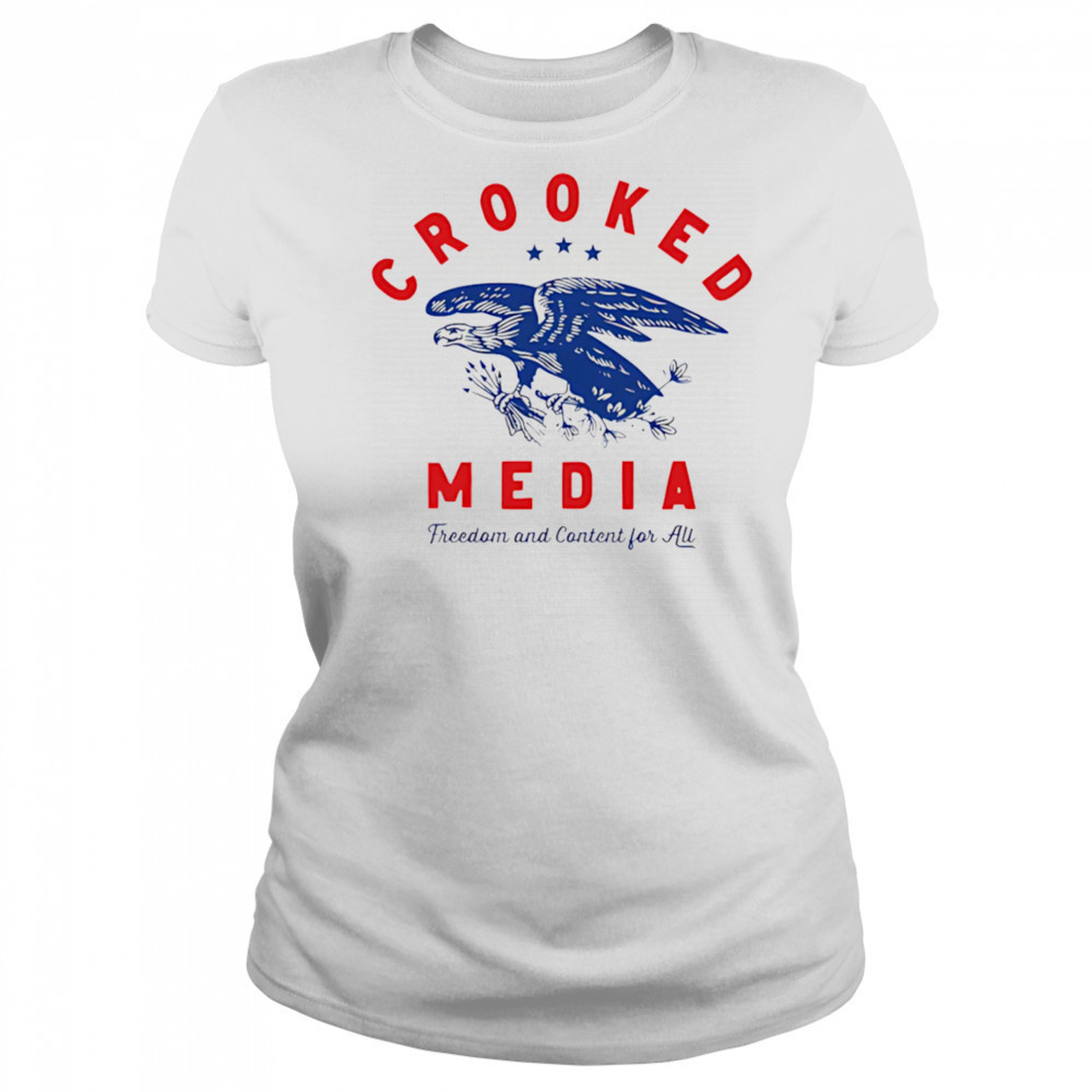 Crooked eagle freedom and content for all shirt Women's T-shirt