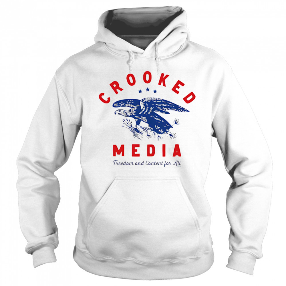 Crooked eagle freedom and content for all shirt Sweatshirt