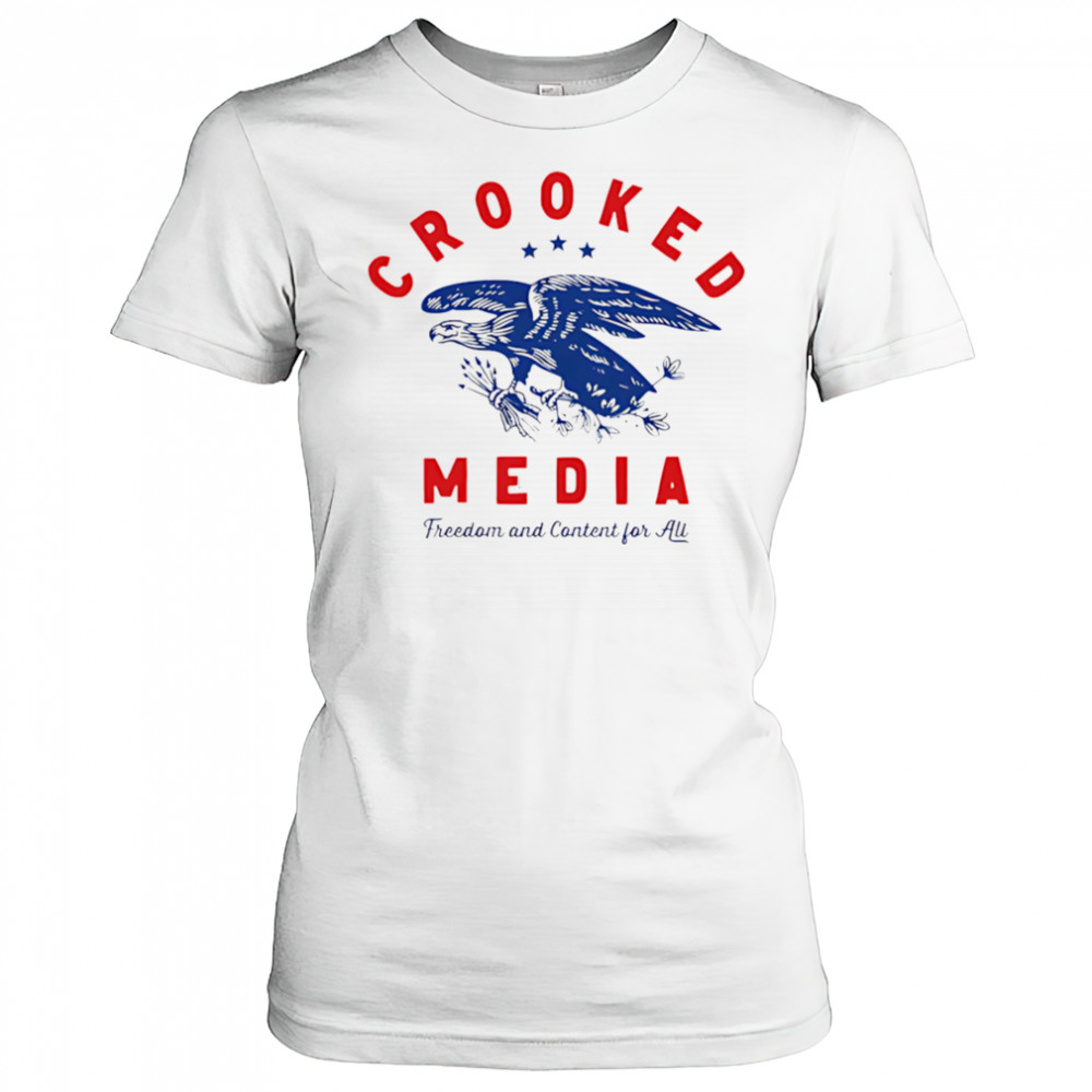 Crooked eagle freedom and content for all shirt Women's T-shirt